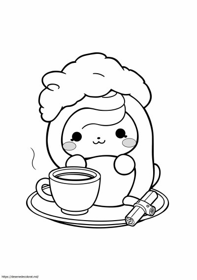 Rulada de scortisoara cinnamoroll