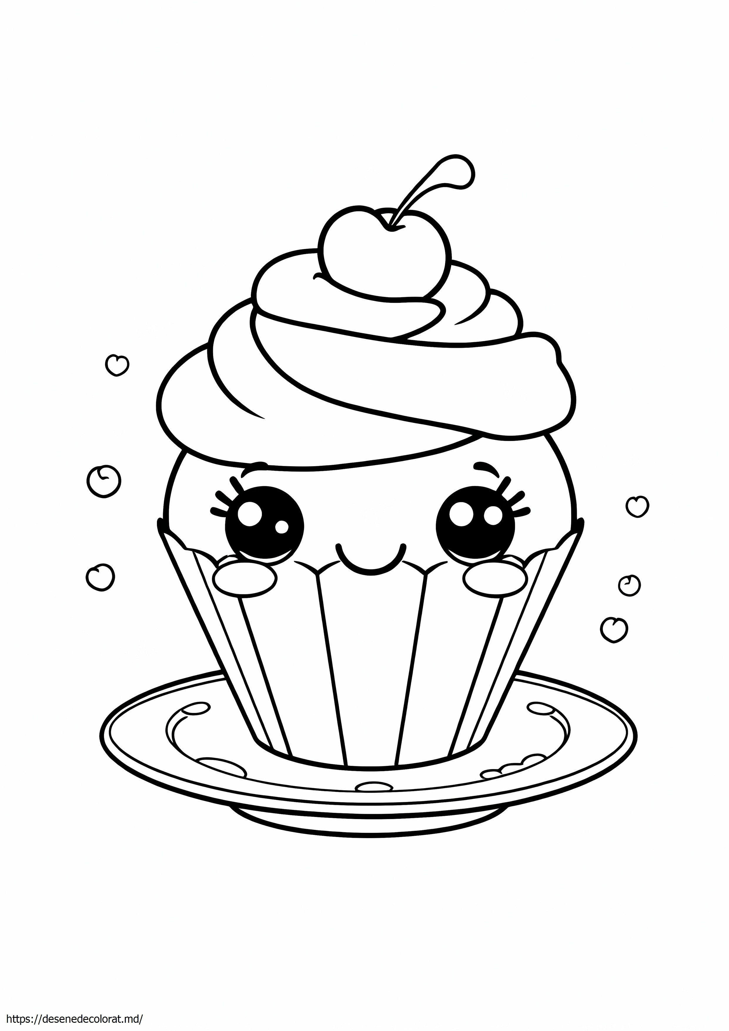 Drăguț cupcake kawaii