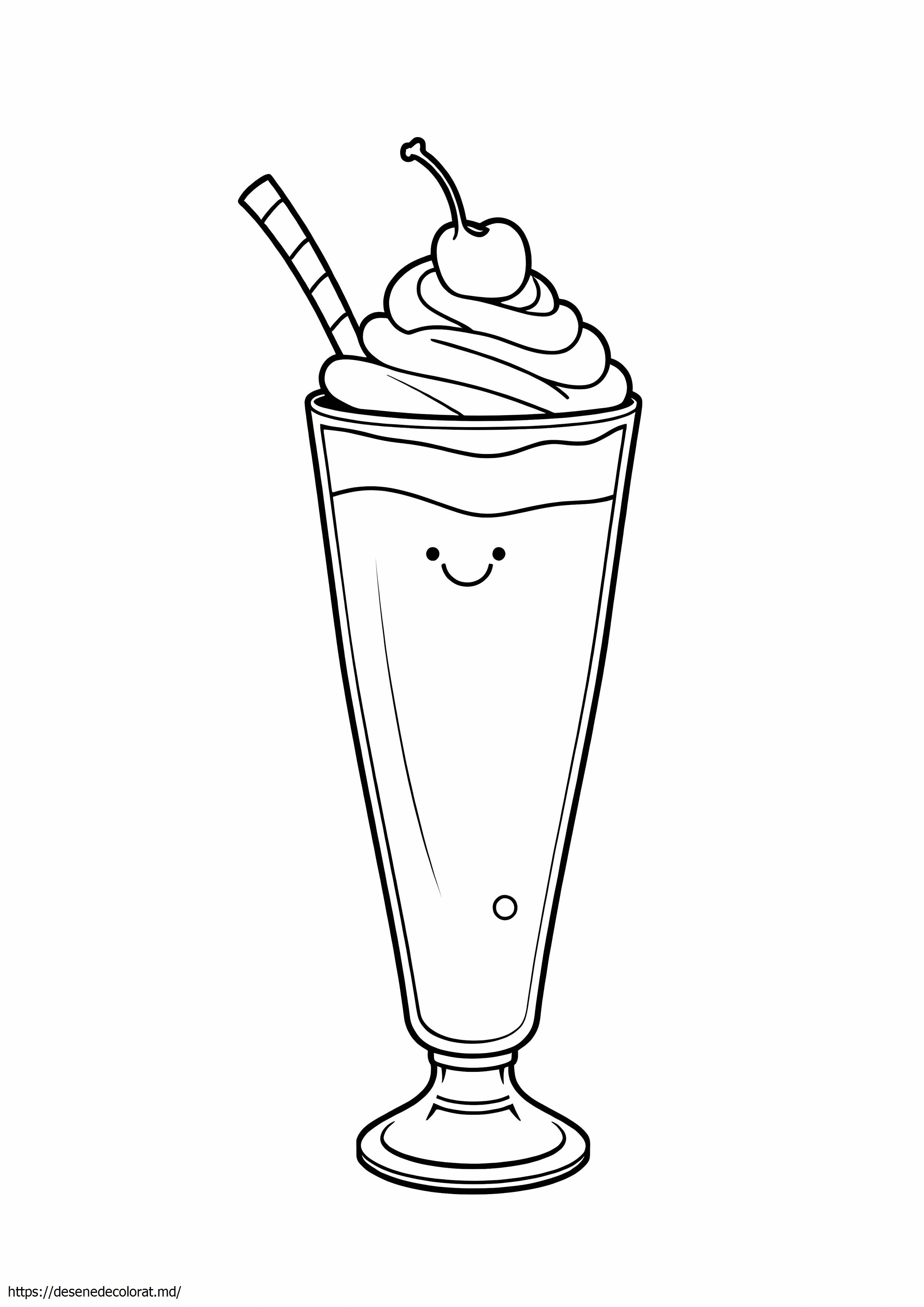 Milkshake cu inghetata
