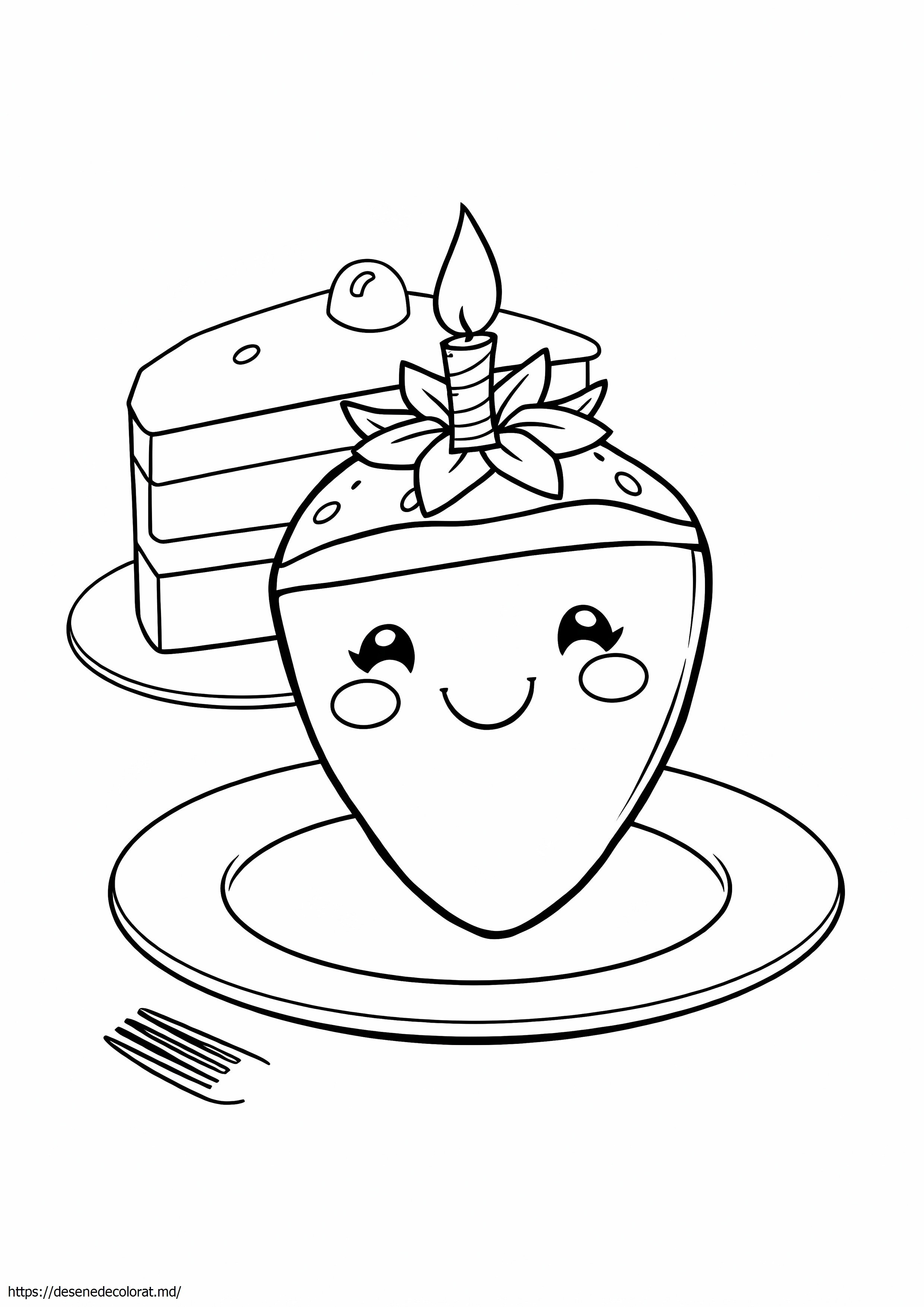 Tort cu capsuni