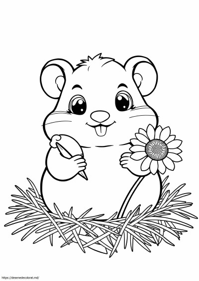 Pui de hamster drăguț hamster