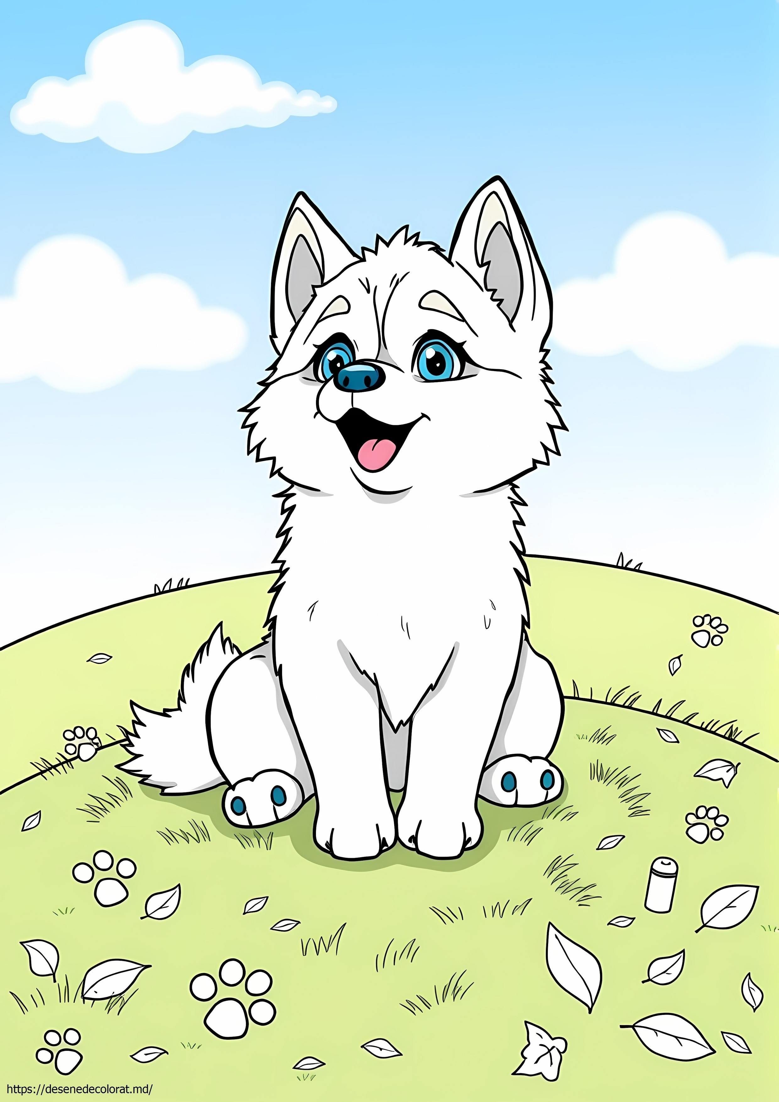 Baby husky husky realist