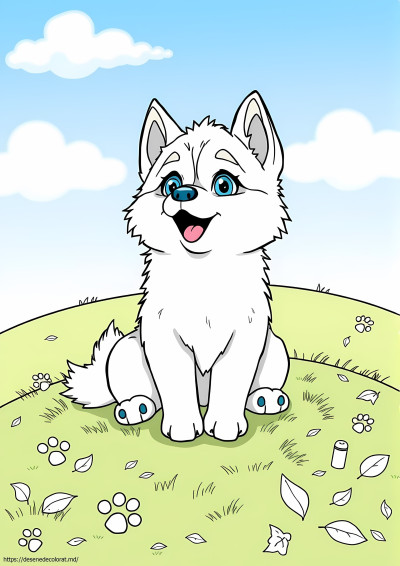 Baby husky husky realist