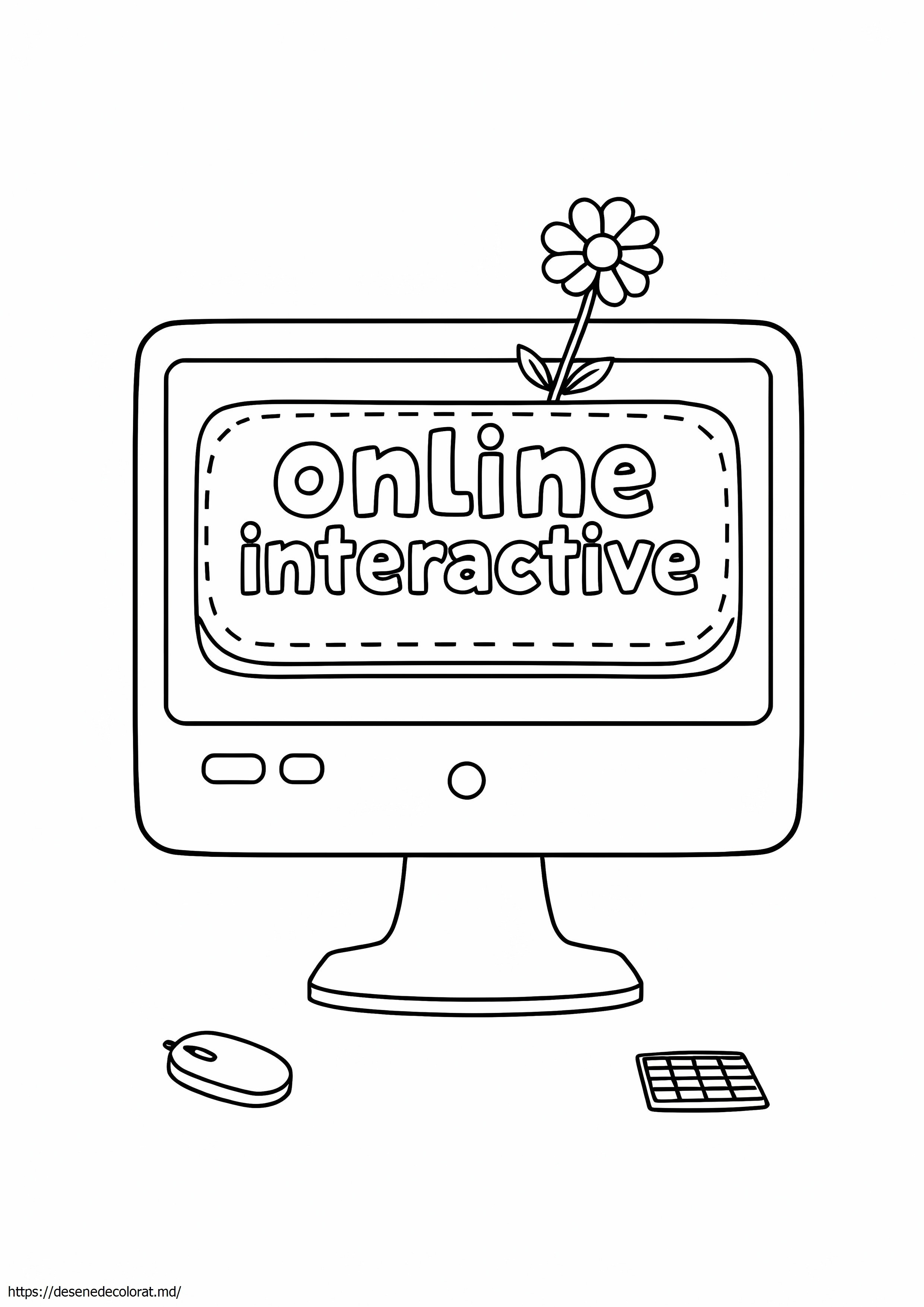 Interactiv online