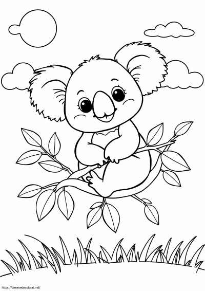 Copil koala drăguț koala