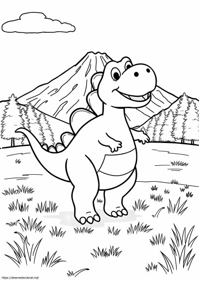 Dinozaur cu 3 picioare