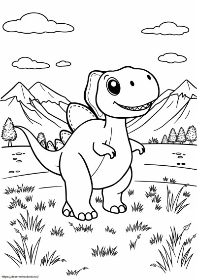 Dinasaur cu 3 picioare