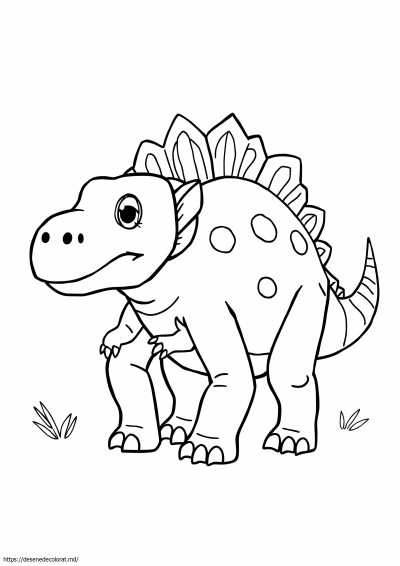 Dinozaur anchilozaur