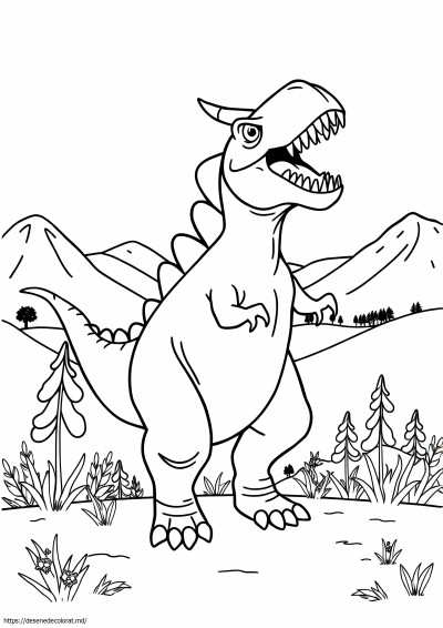 Dinozaur carnotaurus