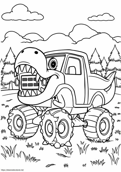 Camion dino