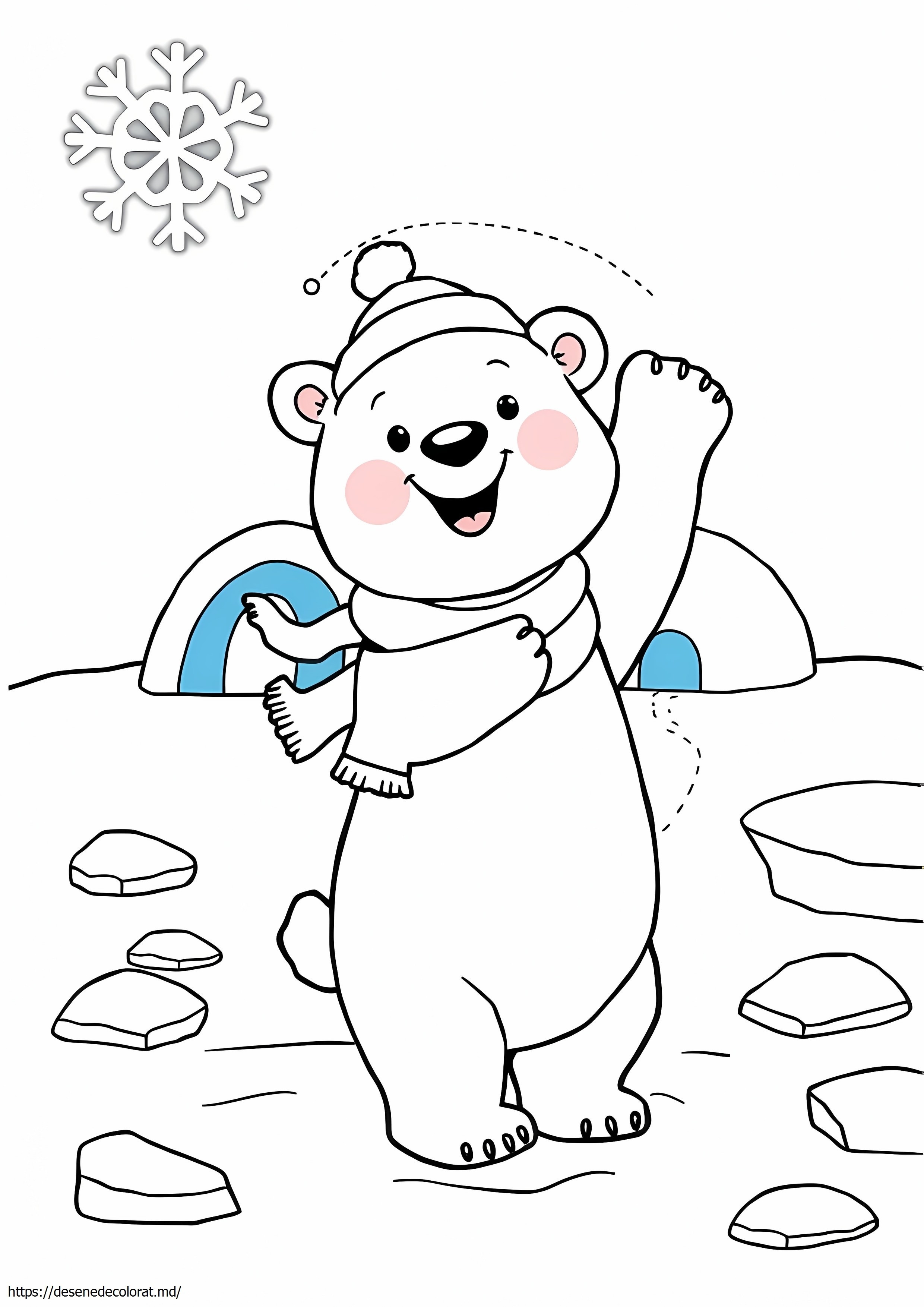 Pui de urs polar