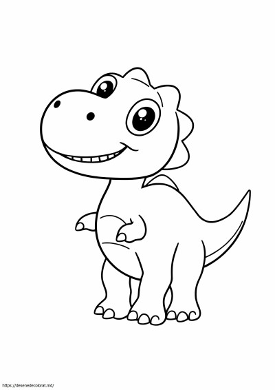 Dinozaur drăguț ușor