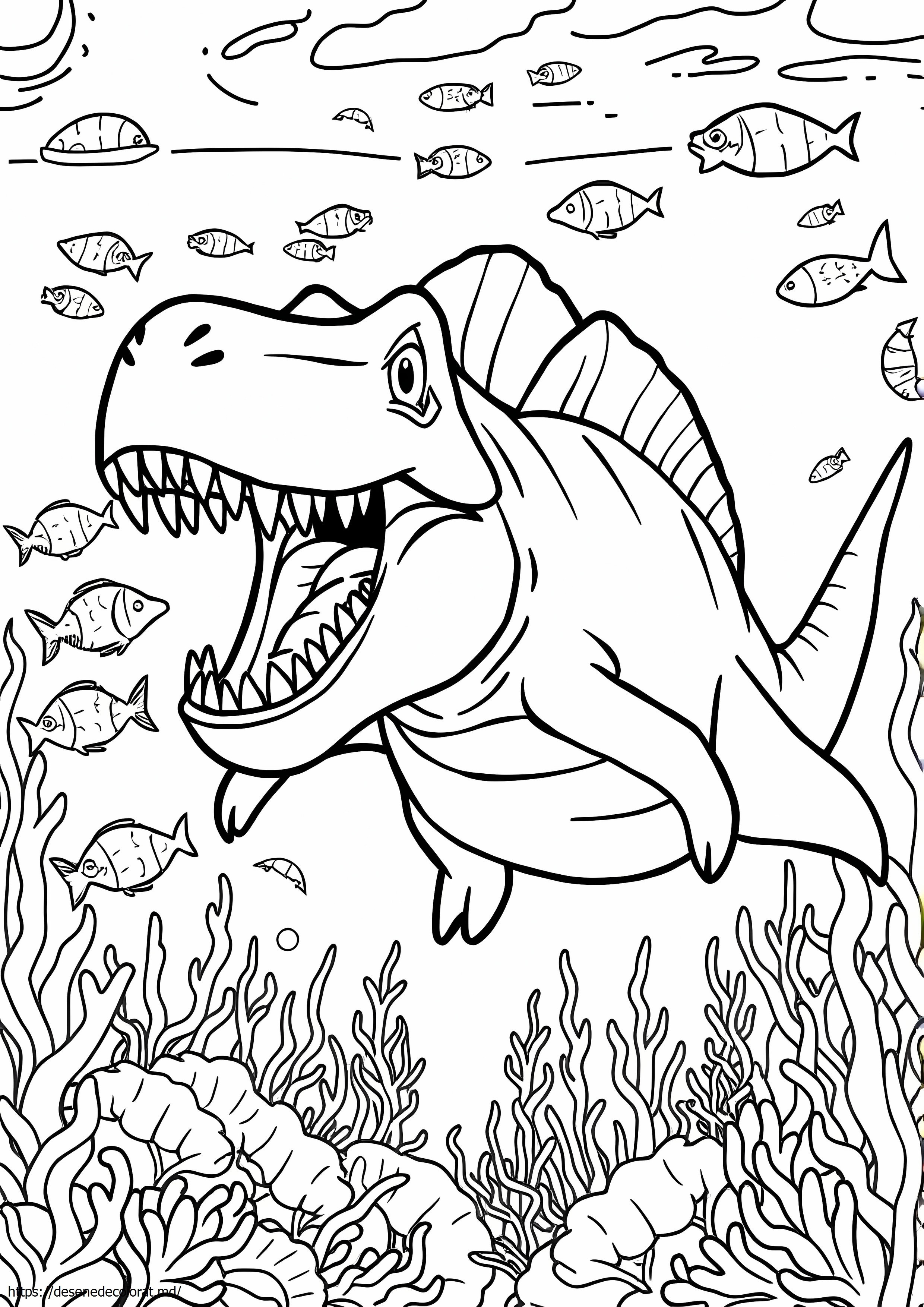 Dinozaur mozasaurus