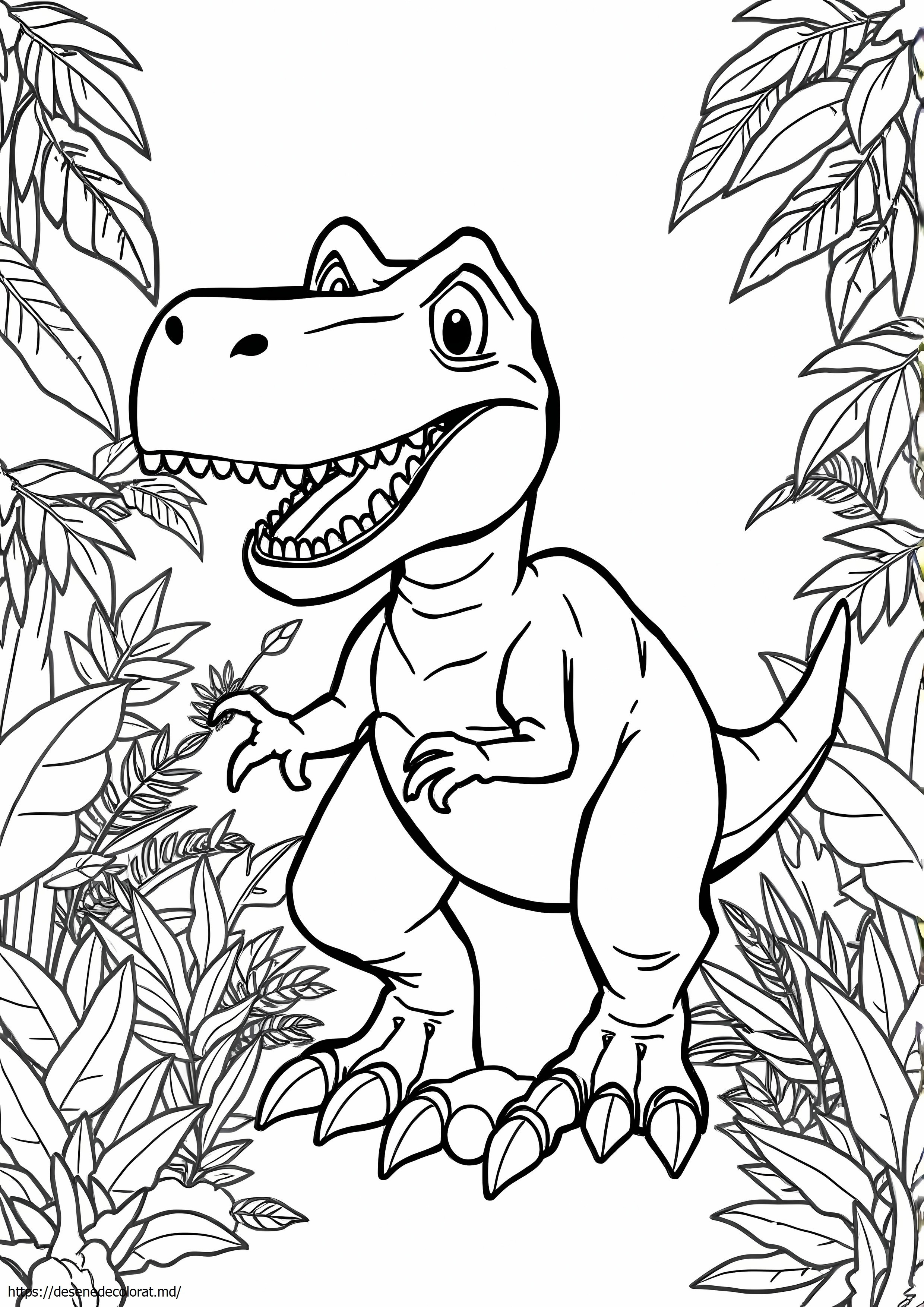 Dinozaur din lumea jurassic răpitor