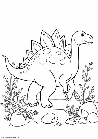 Dinozaur stegozaur