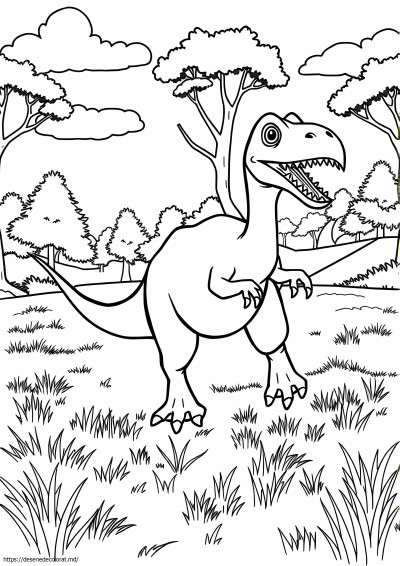 Dinozaur troodon