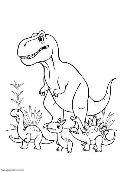 4 dinozauri