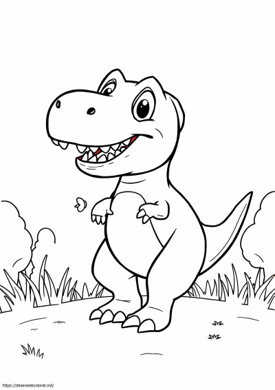 Adorabil t rex animat