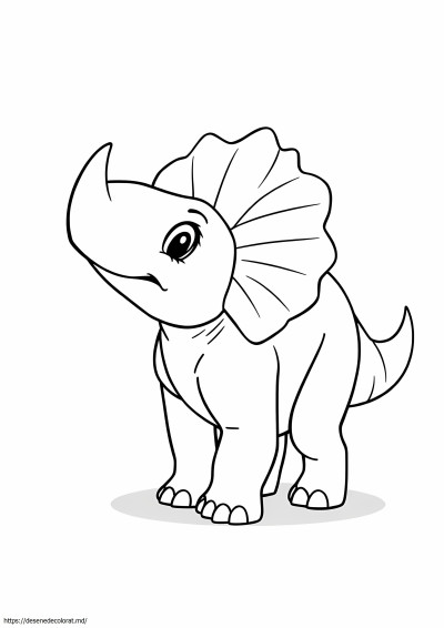 Pui de triceratops