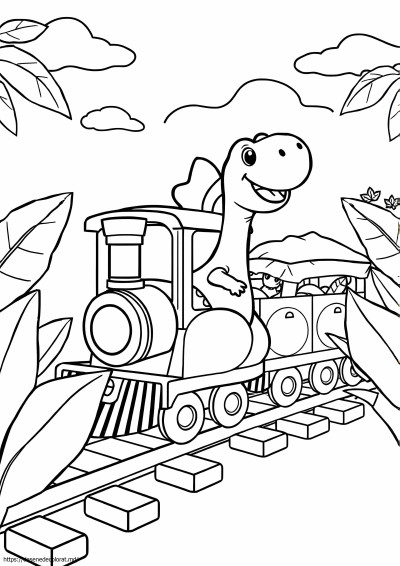 Tren de dinozauri