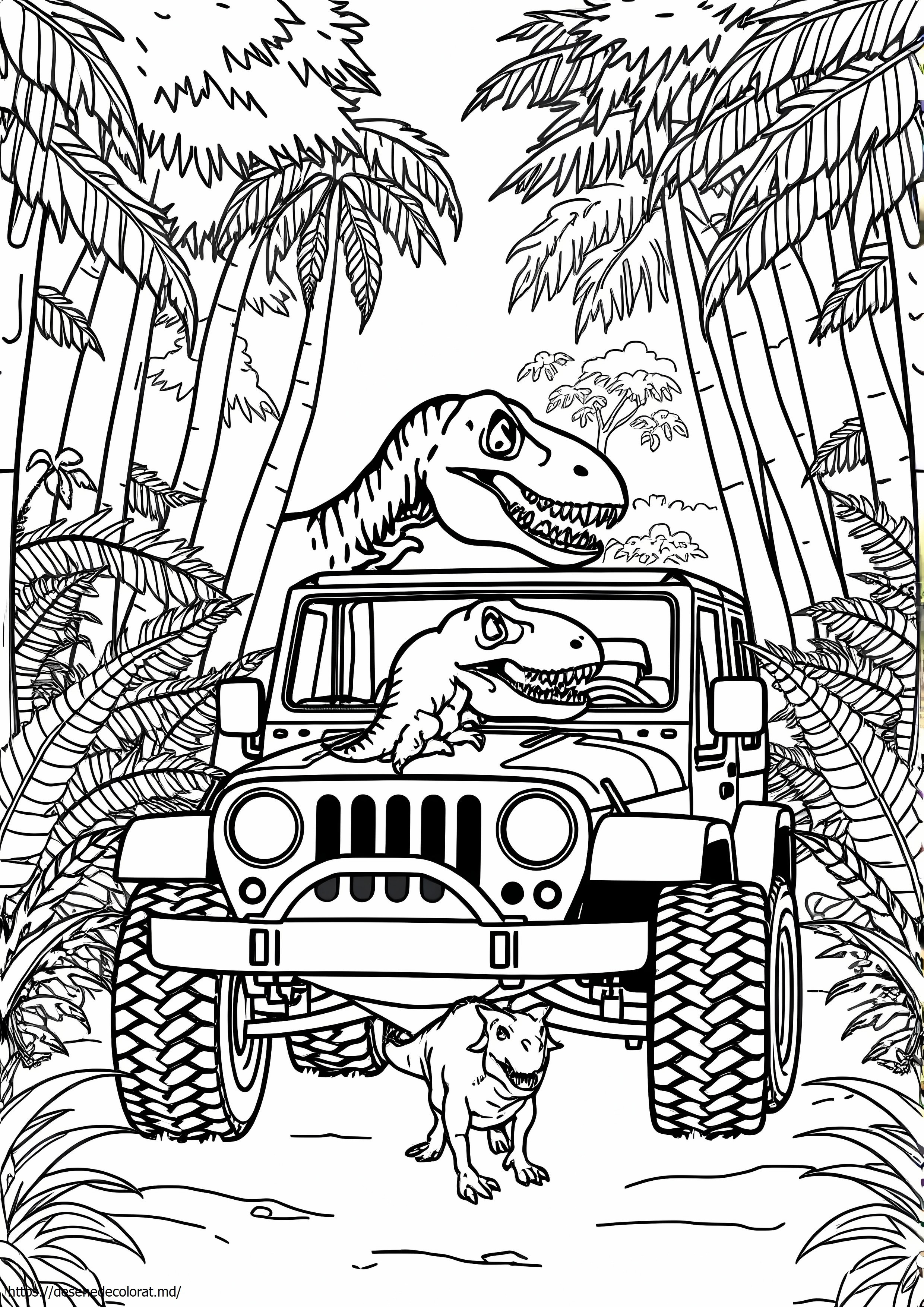 Mașină din jurassic park