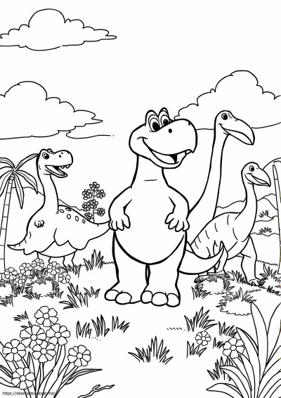 Littlefoot teren înainte de timp