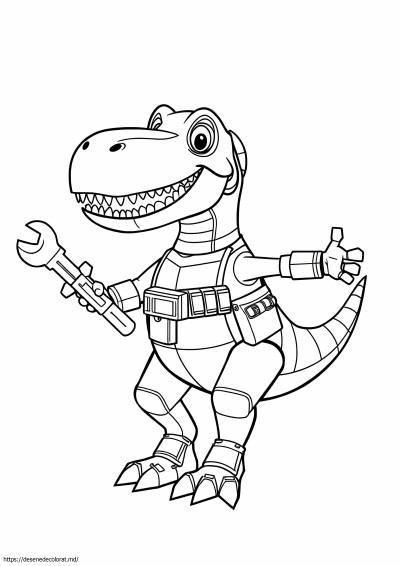 Robot t rex