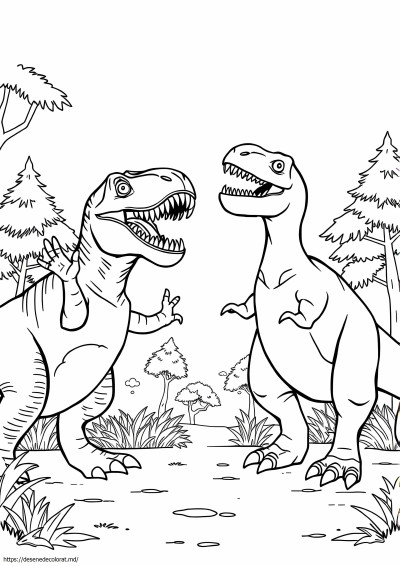 T rex vs giganotosaurus