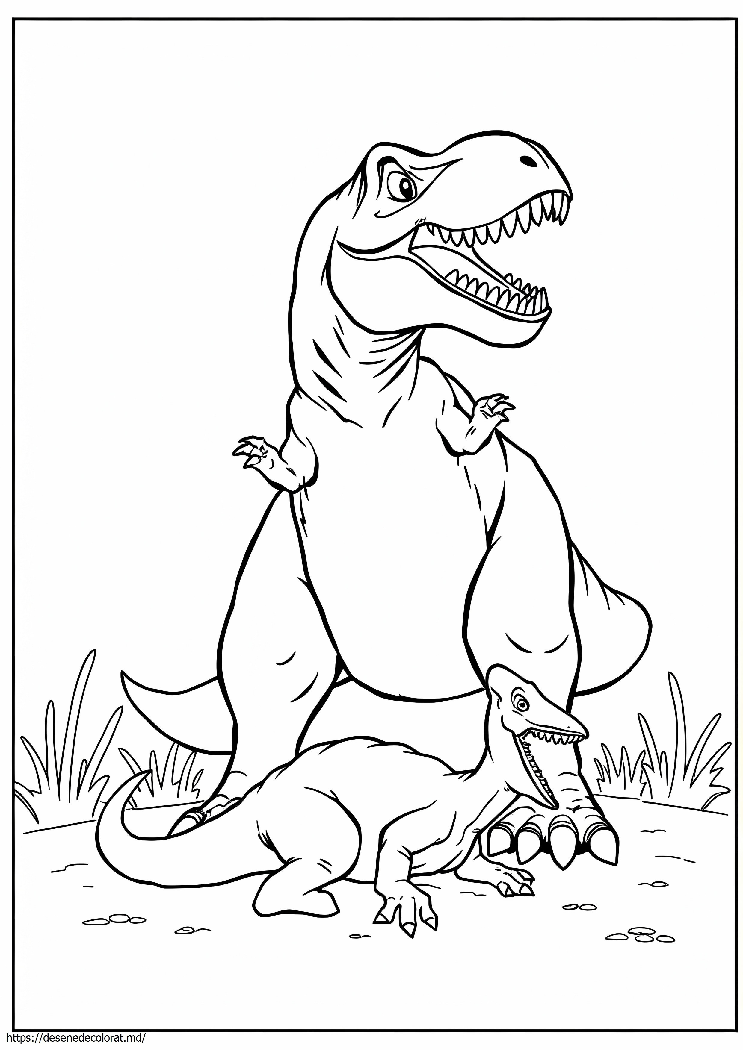Luptă trex