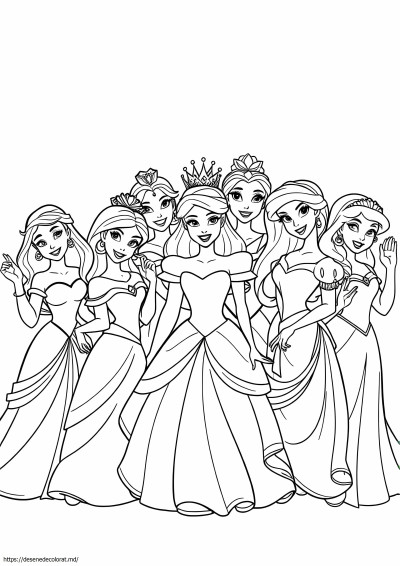 Toate prințesele disney