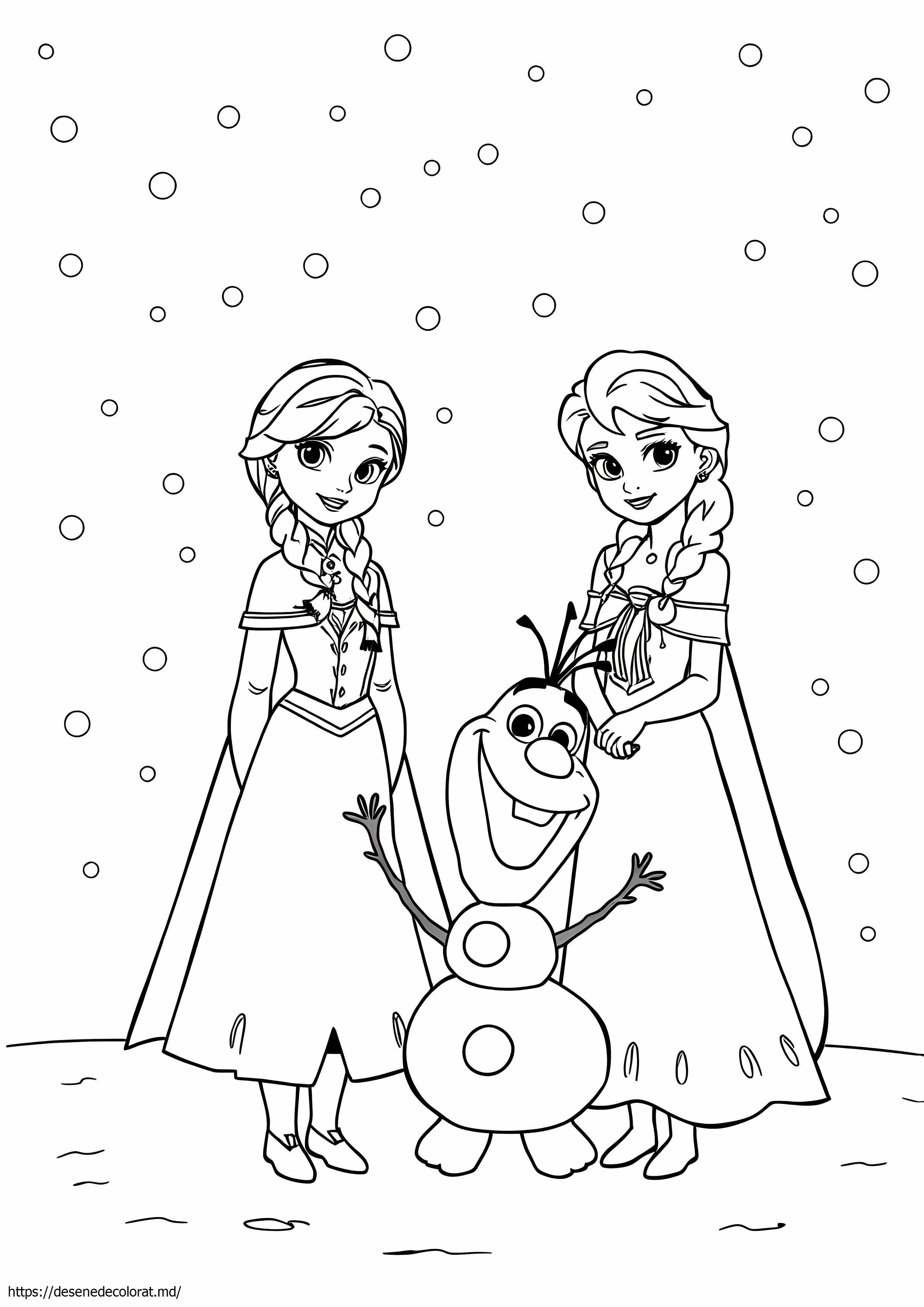 Anna elsa olaf