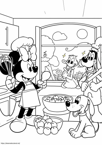 Desen animat drăguț disney