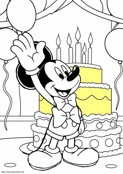 Pagini disney de colorat