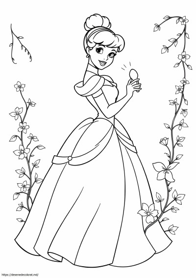 Prințesa disney cenușăreasa