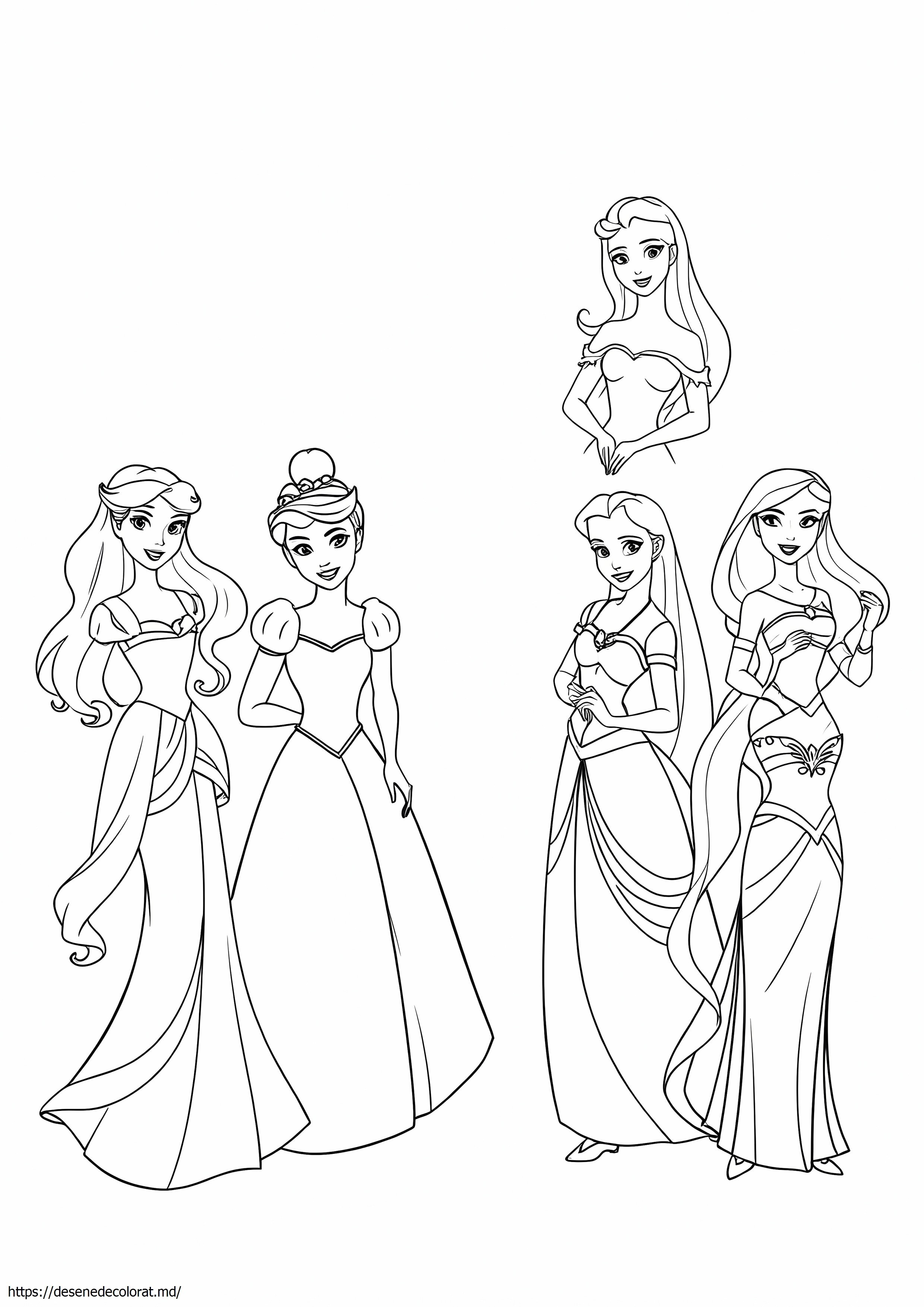 Ușor prințesa disney