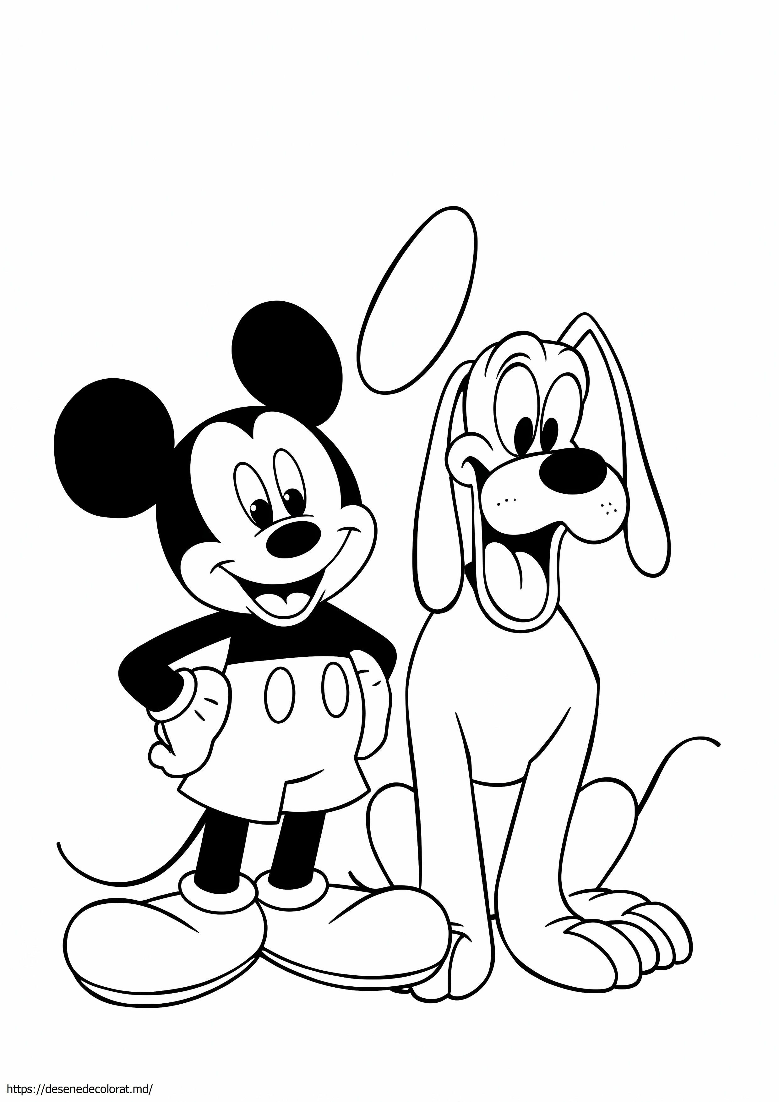 Mickey și pluto