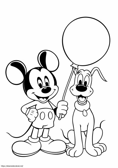 Mickey mouse și pluto
