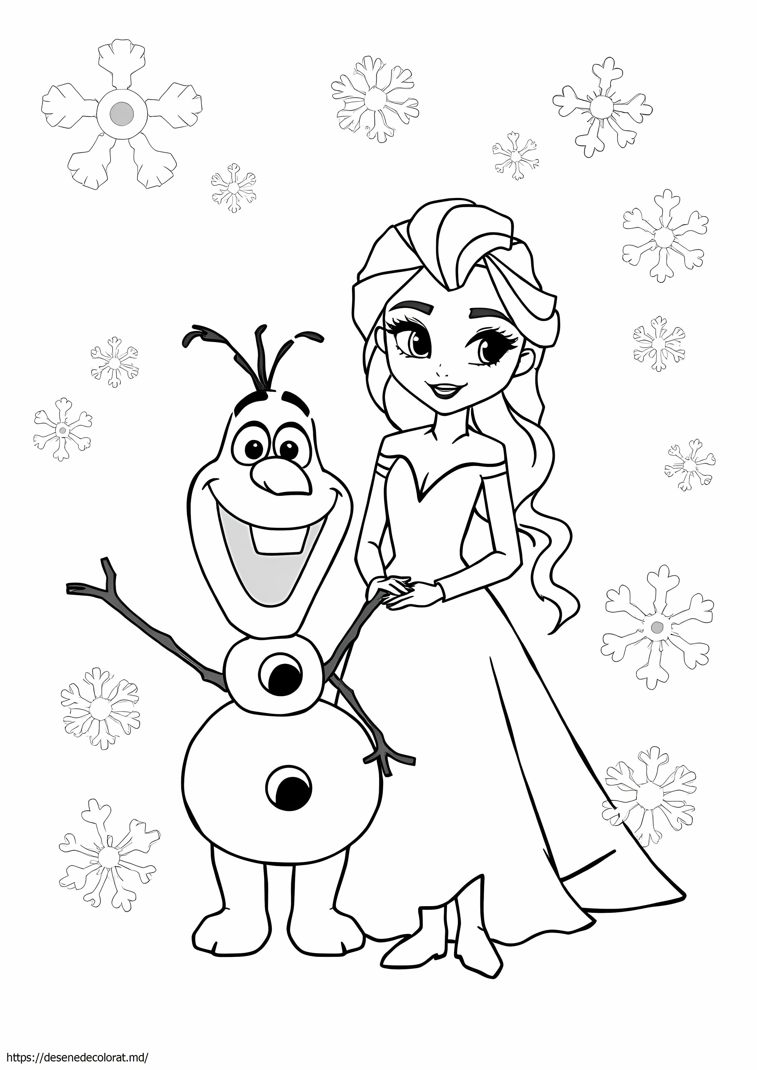 Olaf și elsa