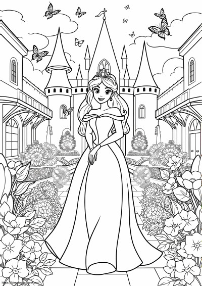 Print prințesa disney