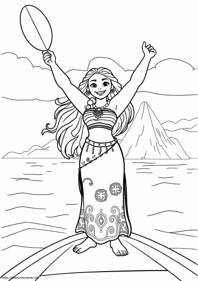 Print moana