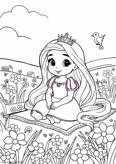 Pui de rapunzel încâlcit