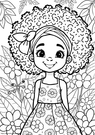Păr natural afro