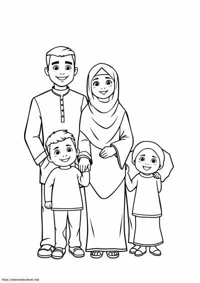 Familie musulmană
