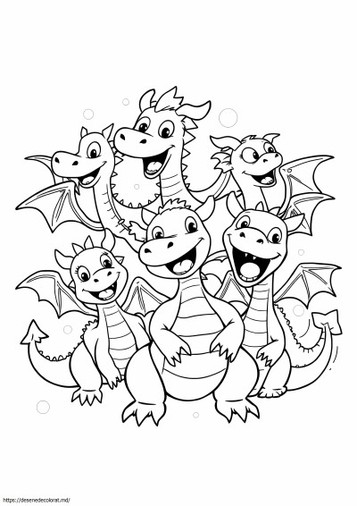 O grămadă de dragoni