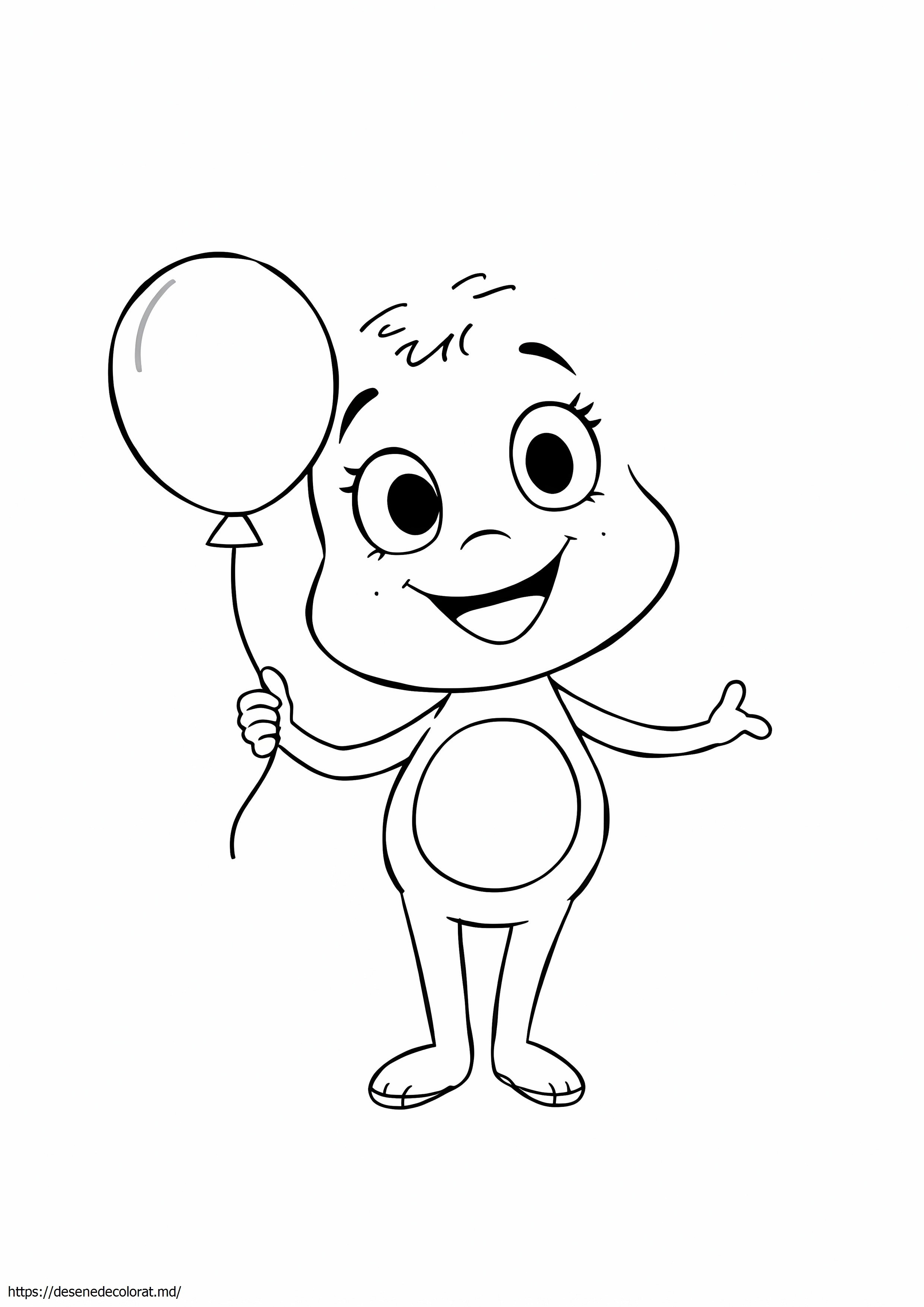 Schiță de desene animate pentru