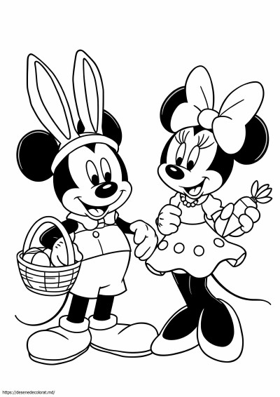 Mickey și minnie paste