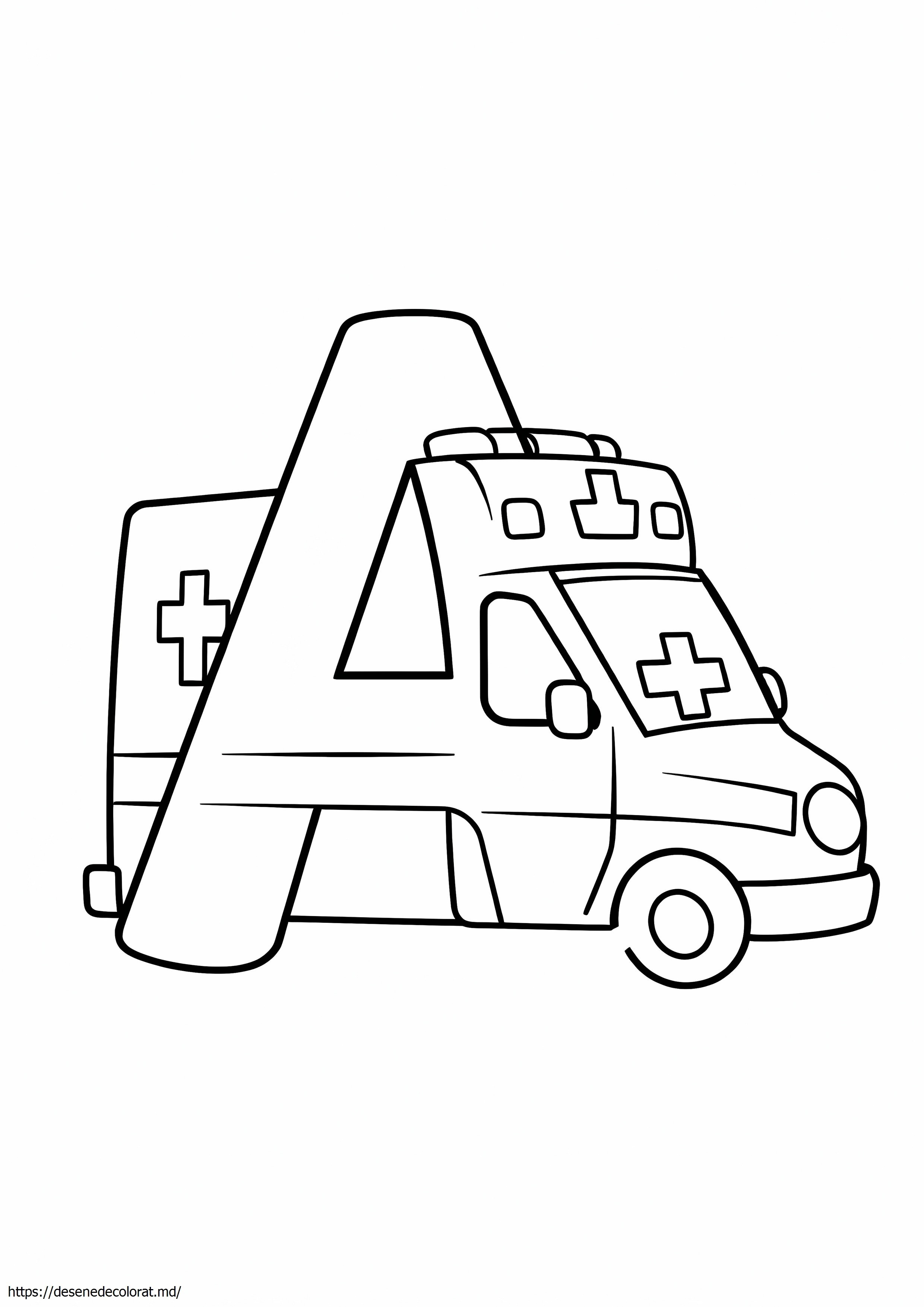 A este pentru ambulanță
