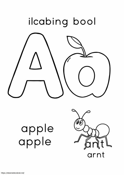 Carte pentru copii abc