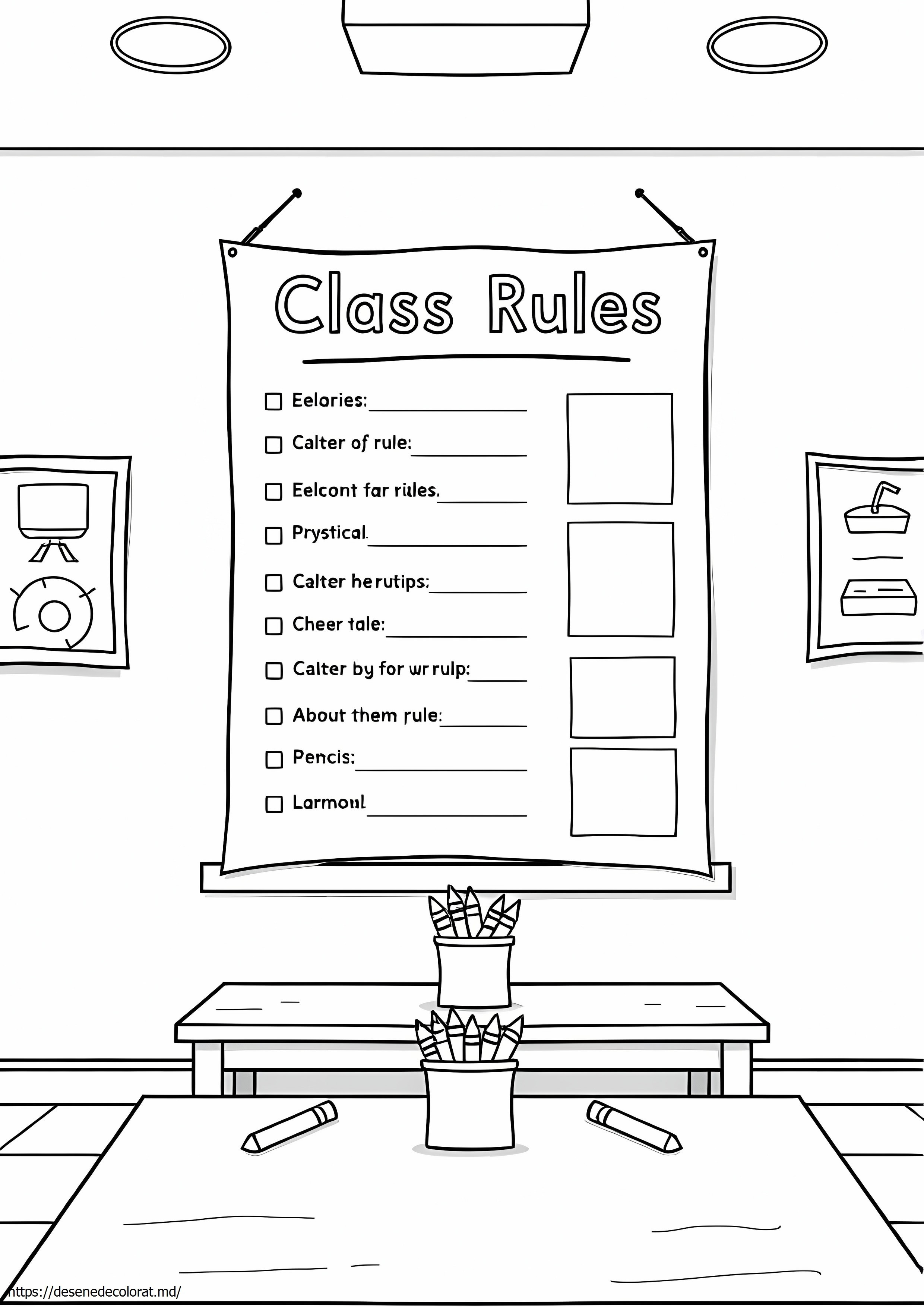 Regulile clasei