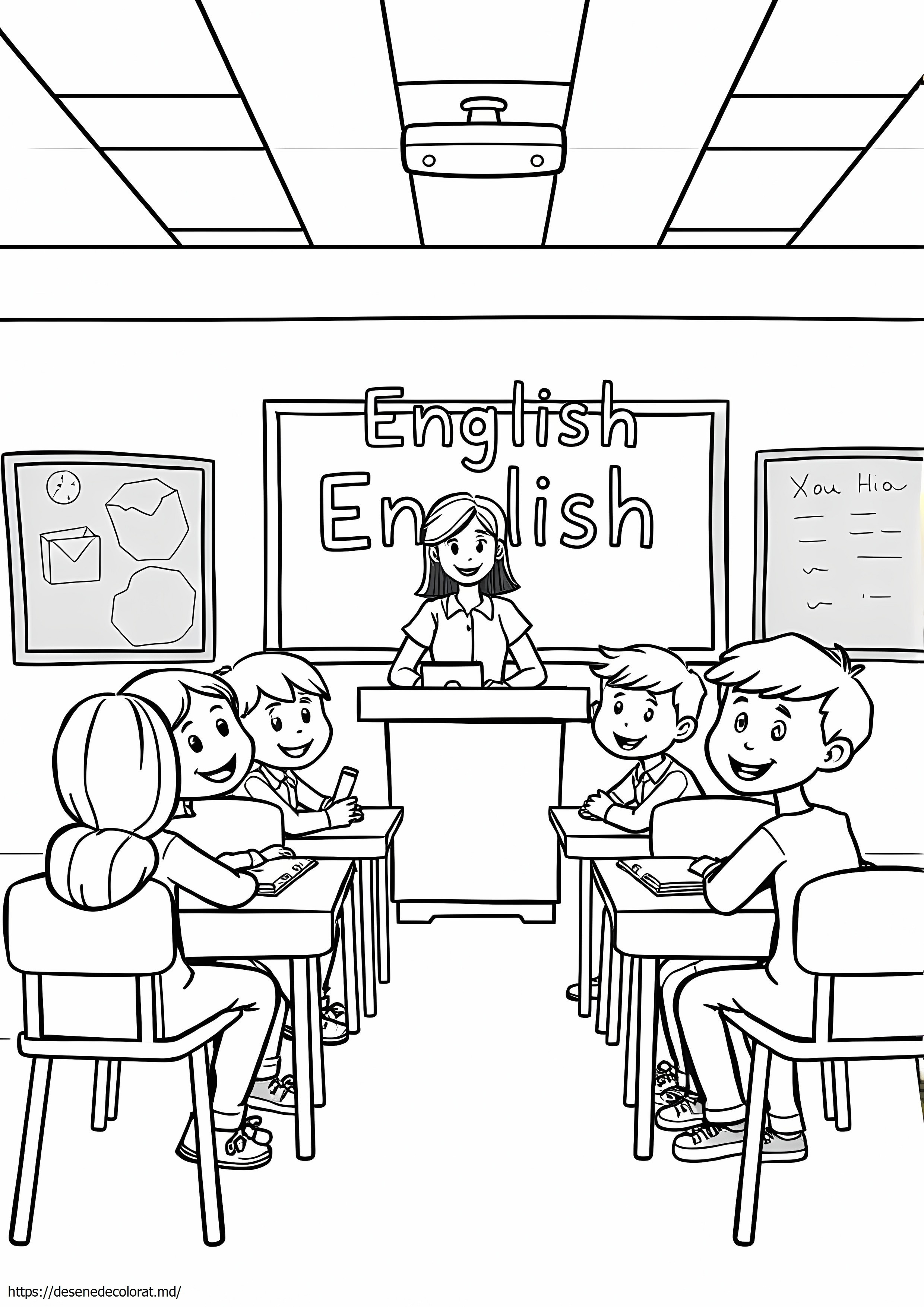Clasa de engleza